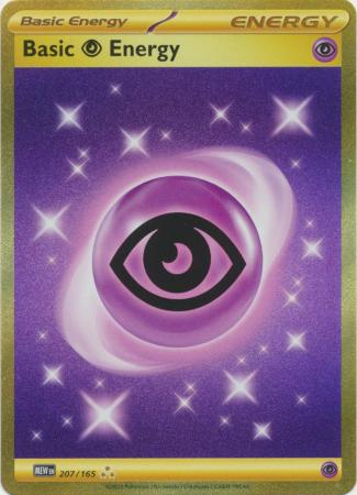 Basic Psychic Energy - 207/165 - Gold Secret Rare