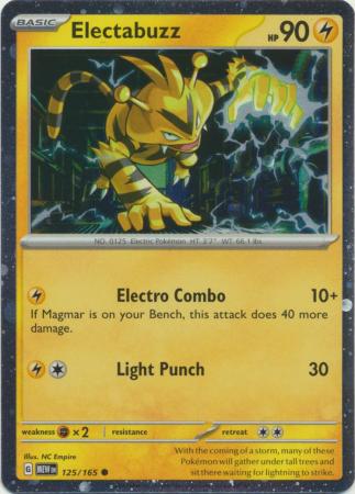 Electabuzz - 125/165 - Holo Promo
