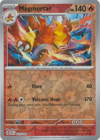 Magmortar - 010/091 - Holo Rare