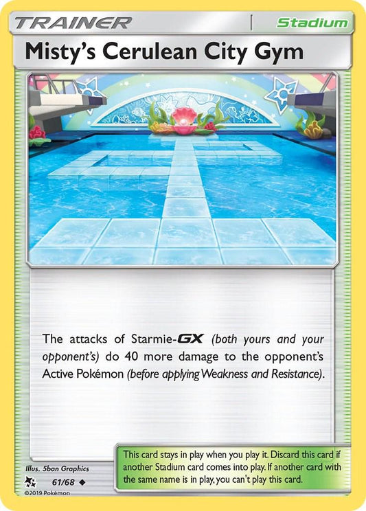 Misty´s Cerulean City Gym - 61/68 - uncommon