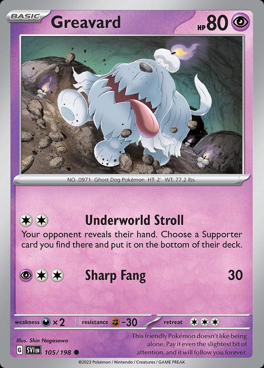 Greavard - 105/198 - Common Holo