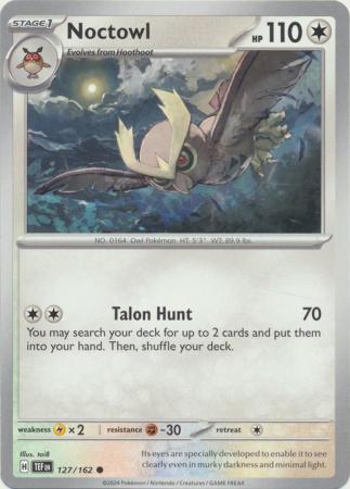 Noctowl - 127/162 - Common Holo Promo