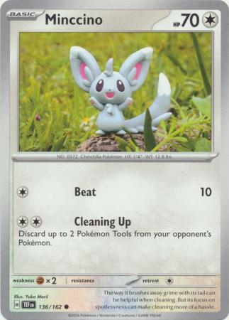 Minccino - 136/162 - Common Yuka Morii