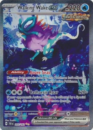 Walking Wake EX - 205/162 - Special Illustration Rare