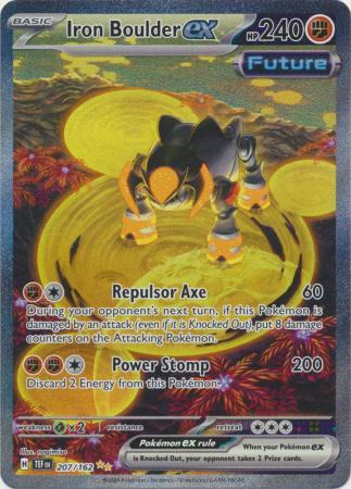 Iron Boulder EX - 207/162 - Special Illustration Rare