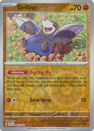 Drilbur - 085/162 - Common Reverse Holo