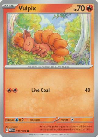 Vulpix - 026/167 - Common - Sowsow