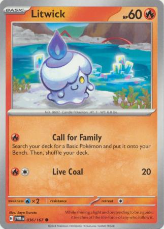Litwick - 036/167 - Common - Saya Tsuruta