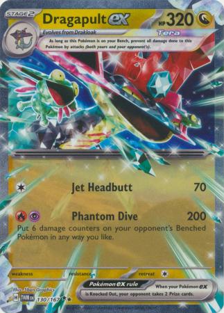 Dragapult EX - 130/167 - Ultra Rare