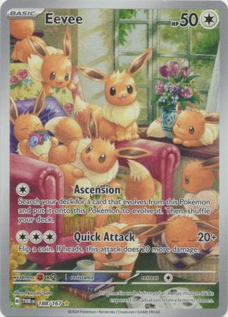 Eevee - 188/167 - Illustration Rare