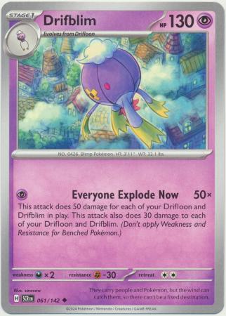 Drifblim - 061/142 - Uncommon - Sowsow