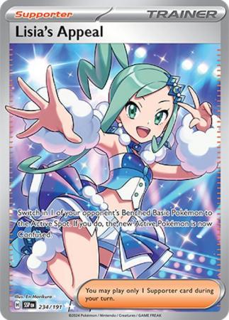 Lisia's Appeal - 234/191 - Full Art Secret Rare
