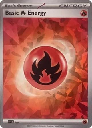 Basic Fire Energy - SVE010 -Holo