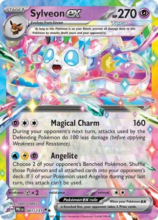 Sylveon ex - 041/131 - Ultra Rare - Stamped