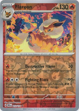Flareon - 013/131 - Holo Rare