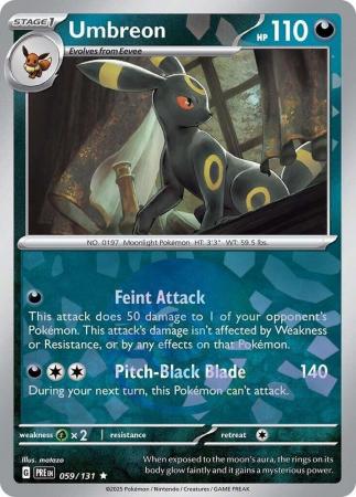 Umbreon - 059/131 - Pokeball Reverse Holo Rare
