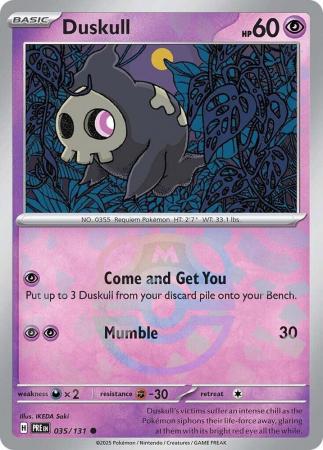 Duskull - 035/131 - Common Master Ball Reverse Holo