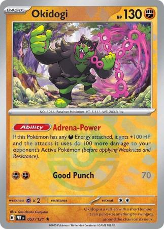 Okidogi - 057/131 - Master Ball Reverse Holo Rare