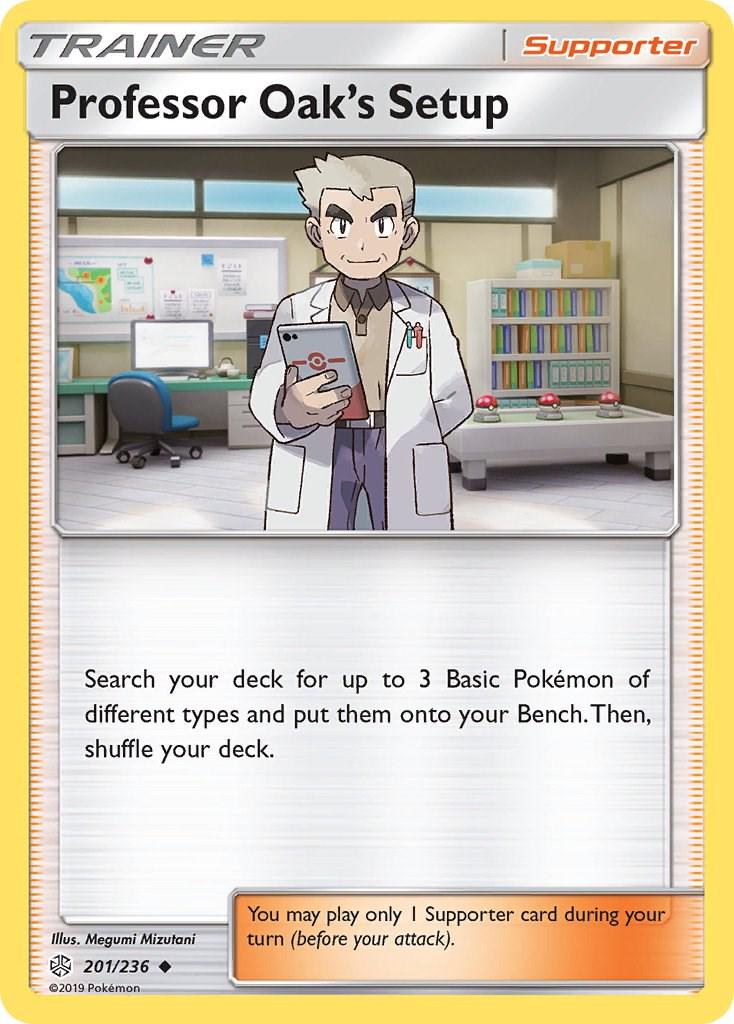 Professor Oak´s Setup - 201/236 - uncommon