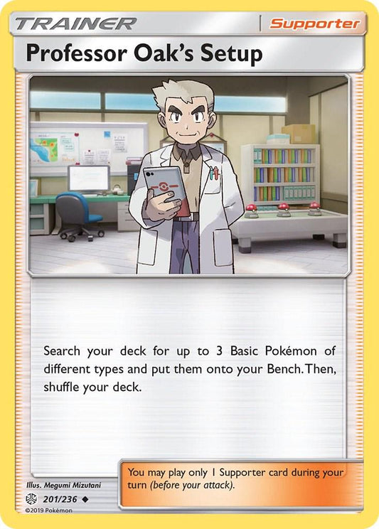 Professor Oak´s Setup - 201/236 - uncommon