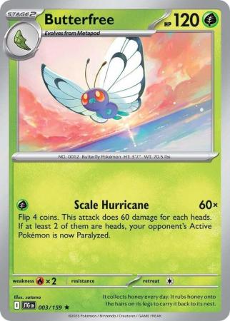 Butterfree - 003/159 - Rare