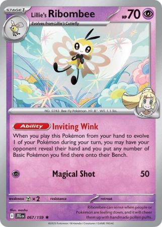 Lillie's Ribombee - 067/159 - Rare