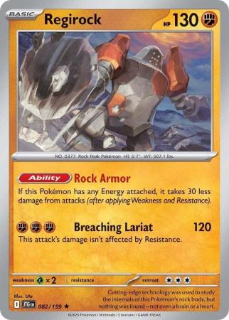 Regirock - 082/159 - Rare