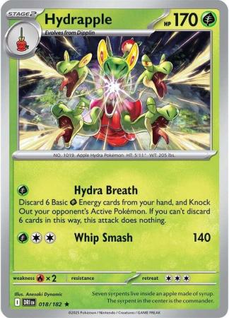 Hydrapple - 018/182 - Holo Rare