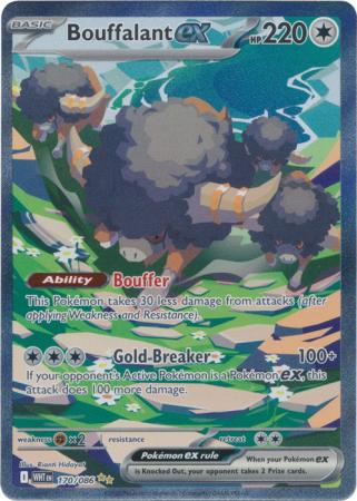 Bouffalant ex - 170/086 - Special Illustration Rare