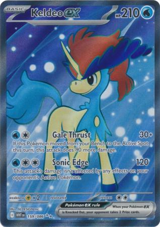 Keldeo ex - 159/086 - Ultra Rare