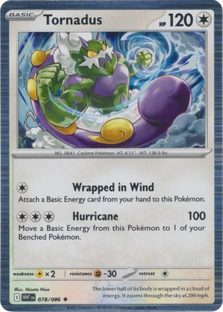 Tornadus - 078/086 - Holo Rare