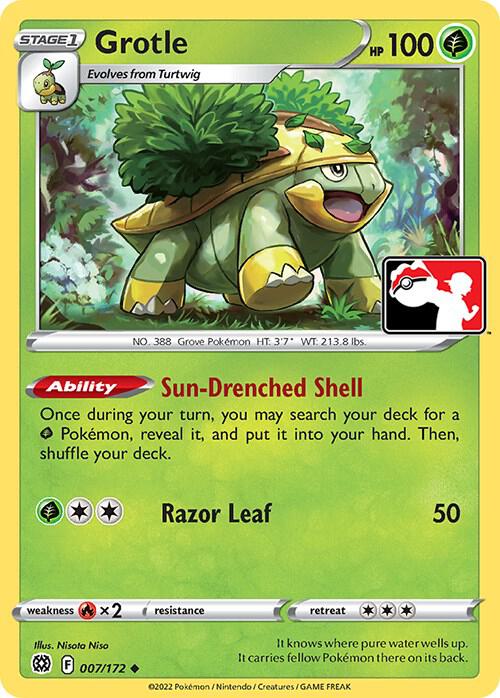 Grotle - 007/172 - Uncommon - Prize pack