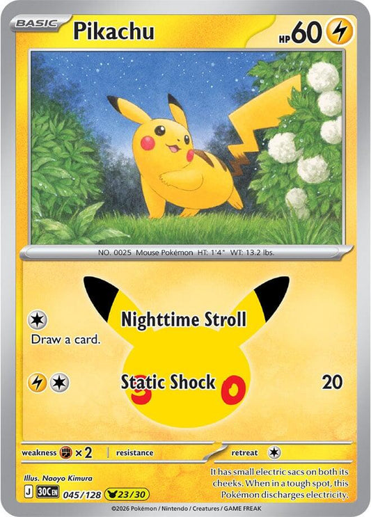 Pikachu - 045/128 - 23/30