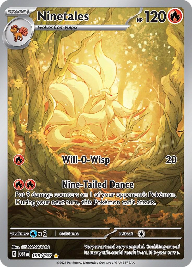 Ninetales - 199/197 - special illustration rare