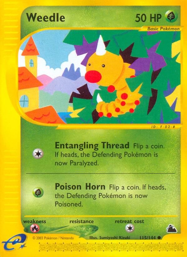 Weedle - 115/144 - Common