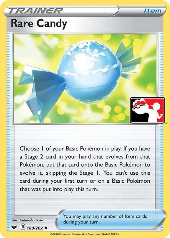 Rare Candy - 180/202 - Uncommon - Prize pack