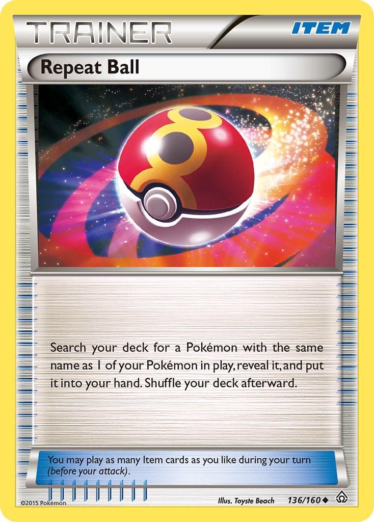 Repeat Ball - 136/160 - uncommon