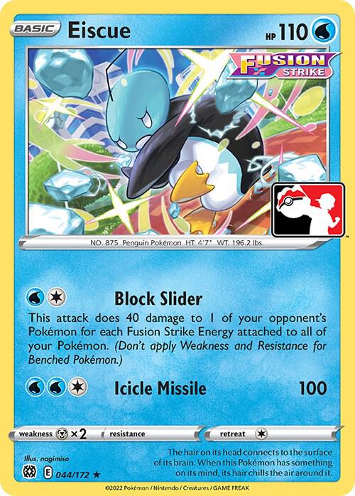 Eiscue - 044/172 - Rare prize pack