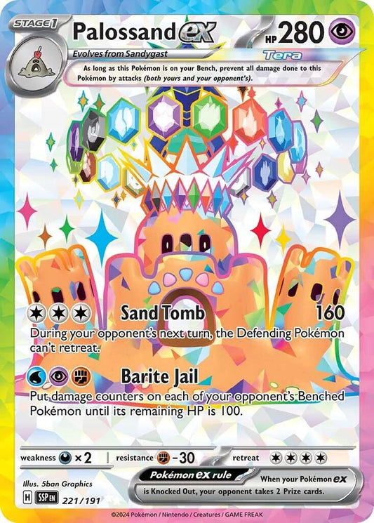 Palossand - 221/191 - Full art ultra rare