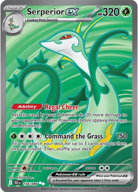 Serperior - 156/086 - Full art ultra rare