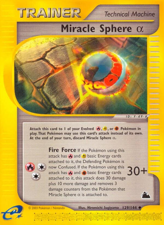 Miracle Sphere Alpha - 129/144 - Uncommon