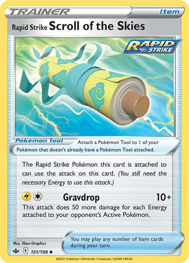 Scroll of the Skies Rapid Strike - 151/198 - uncommon