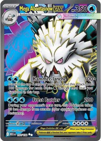 Mega Abomasnow - 157/132 - Full art ultra rare