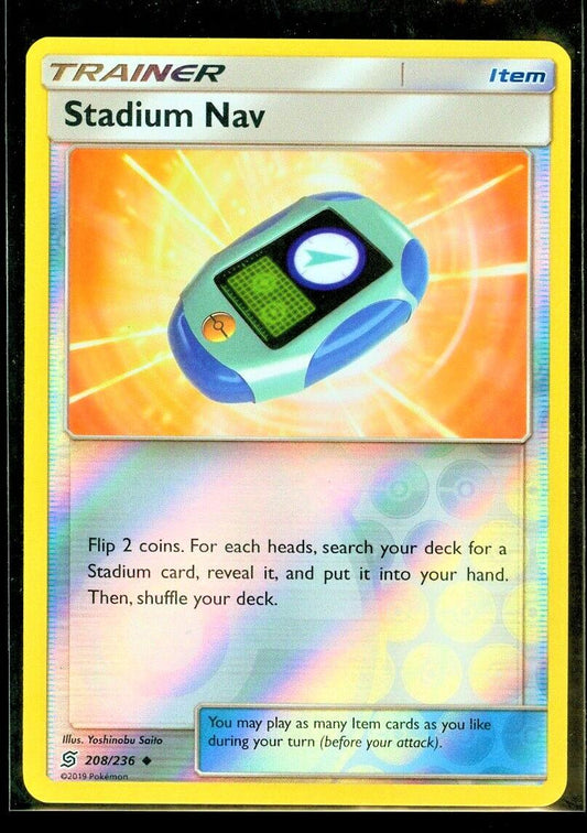 Stadium Nav - 208/236 - uncommon reverse holo