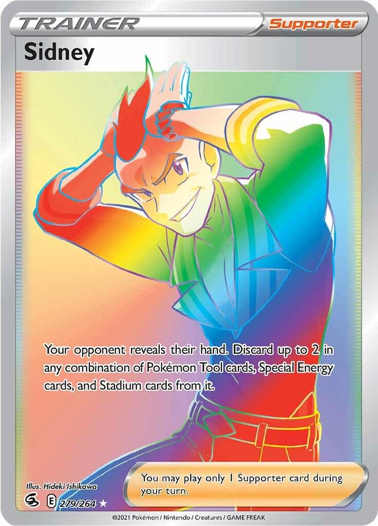 Sidney - 279/264 - Full art hyper rare