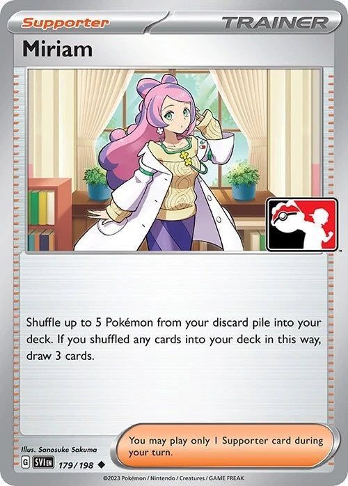 Miriam - 179/198 - Uncommon - Prize Pack