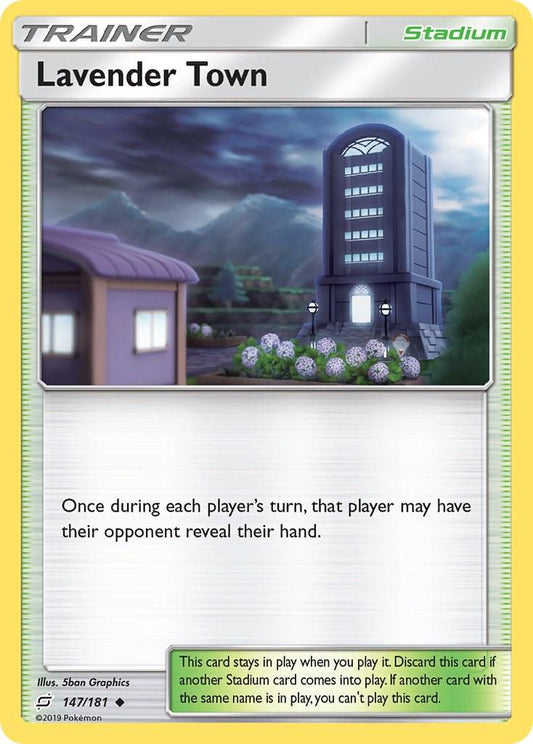 Lavender Town - 147/181 - uncommon