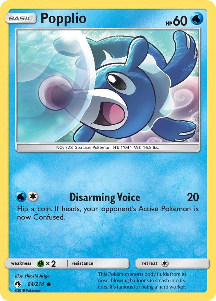 Popplio - 64/214 - common