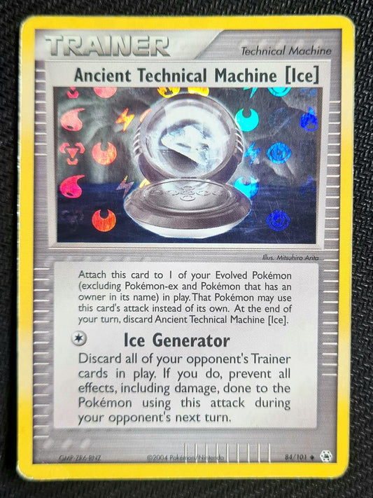 Ancient technical Machine [Ice] - 84/101 - Uncommon holo