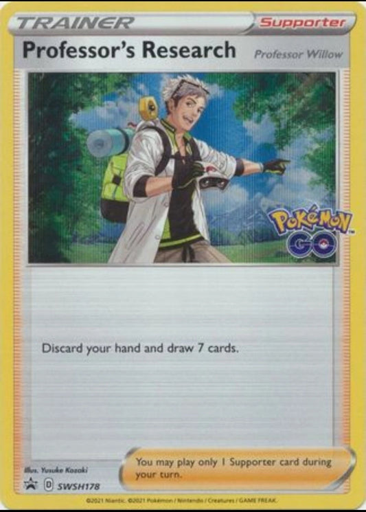 Professor´s Research - swsh178 - holo promo
